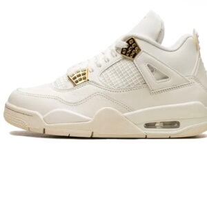 Air Jordan 4 Metallic Gold