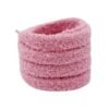Lacet peluche rose cleansneakers