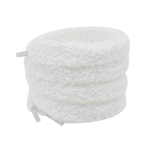 lacet peluche blanc cleansneakers